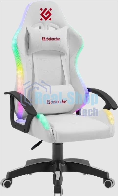 Кресло игровое Defender FACTOR X RGb белый