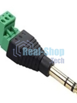 Сборный штекер Jack 6,3 мм 2 канала