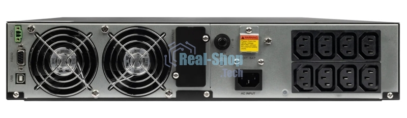 Источник бесперебойного питания Smartwatt DATA PRO IEC 2kVA 1800Вт 2000ВА черный