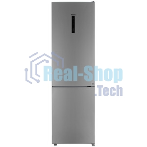 Холодильник Haier CEF538CSG серебристый двухкамерный 263/105л морозилка снизу, No Frost
