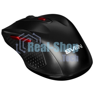 Мышь беспроводная SVEN RX-450W черный, 3200 dpi, радиоканал, USB, кнопки - 6