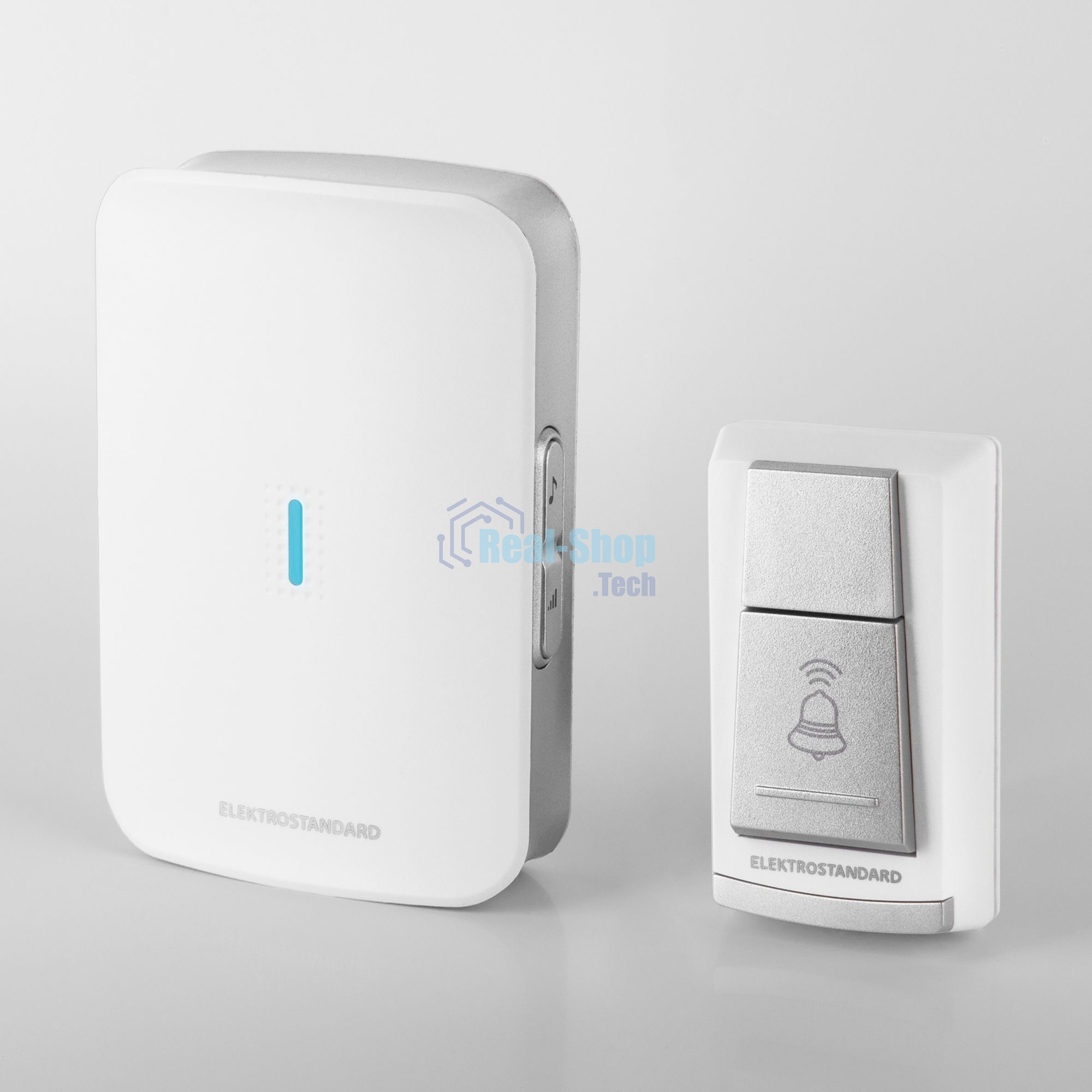 Звонок электрический бытовой (дверной) DBQ19M WL 36M IP44 / Белый