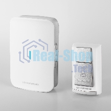 Звонок электрический бытовой (дверной) DBQ19M WL 36M IP44 / Белый