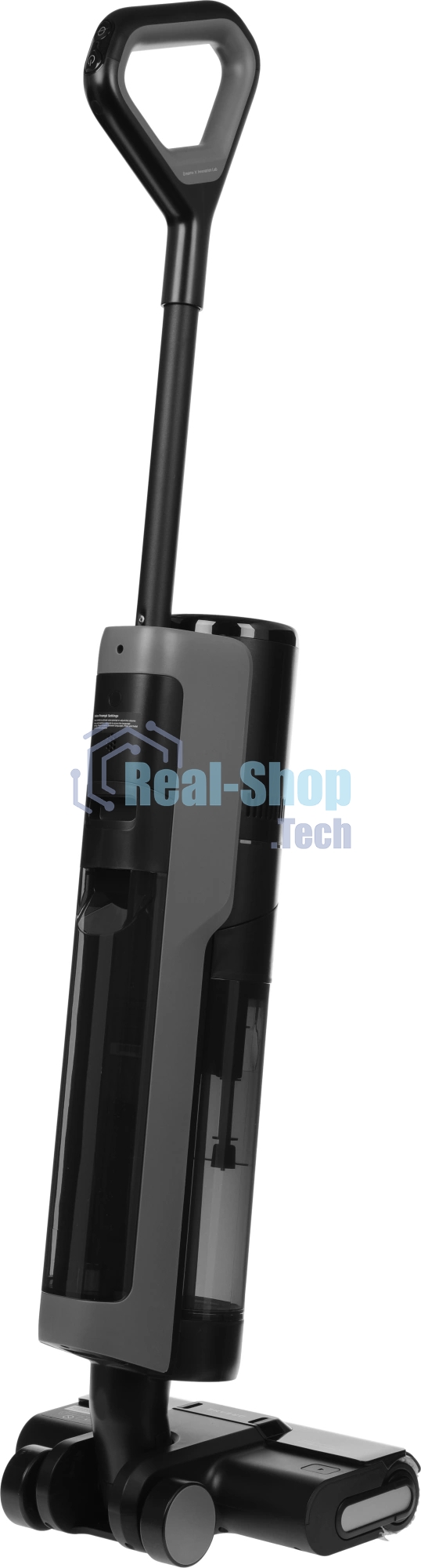 Пылесос вертикальный моющий Dreame Wet and Dry Vacuum H12S черный, питание от аккумулятора, 300 Вт, уборка влажная/сухая, пылесборник 0.7 л, работа от АКБ max 35 мин