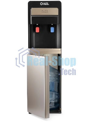 Кулер для воды AEL LD-AEL-805a, нижняя загрузка, нагрев 95 °С, охлаждение 10 °С, чёрный