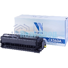 Картридж лазерный NVPrint совместимый НР CF360A черный для LJ Color M552/M553 (6000k)