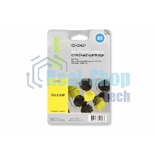 Картридж струйный Cactus CS-C9427 желтый для №85 HP DJ 30/130 (72мл)