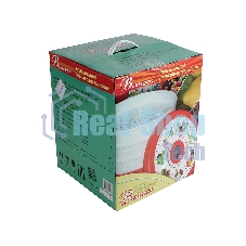 Сушилка для овощей и фруктов Великие реки Ветерок-5, 5 поддонов, цветная упаковка