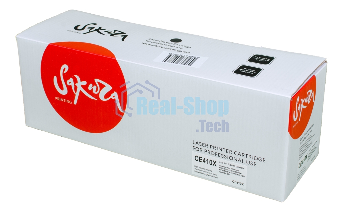 Картридж лазерный Sakura CE410X для HPLaserJet Pro 300/400 color M351/M375nw/M451dn/M451nw/M451dw/M475dw/M475d, черный, 4000 к.