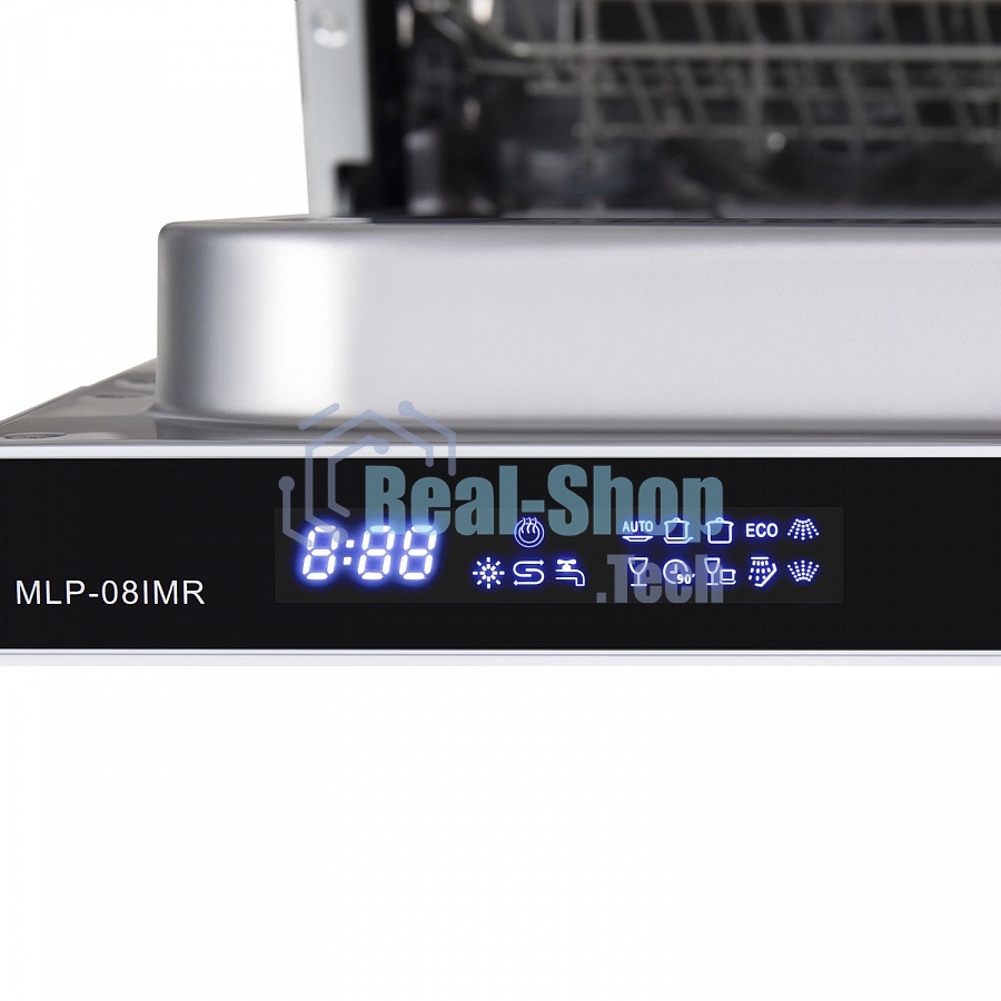 Встраиваемая посудомоечная машина Maunfeld MLP-08IMR, черный, 44.5 см, 10 компл., 47 дБ, класс A++