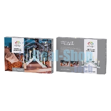 Новогодняя горка Neon-night 7 свечек, цвет корпуса: белый, цвет свечения: теплый белый