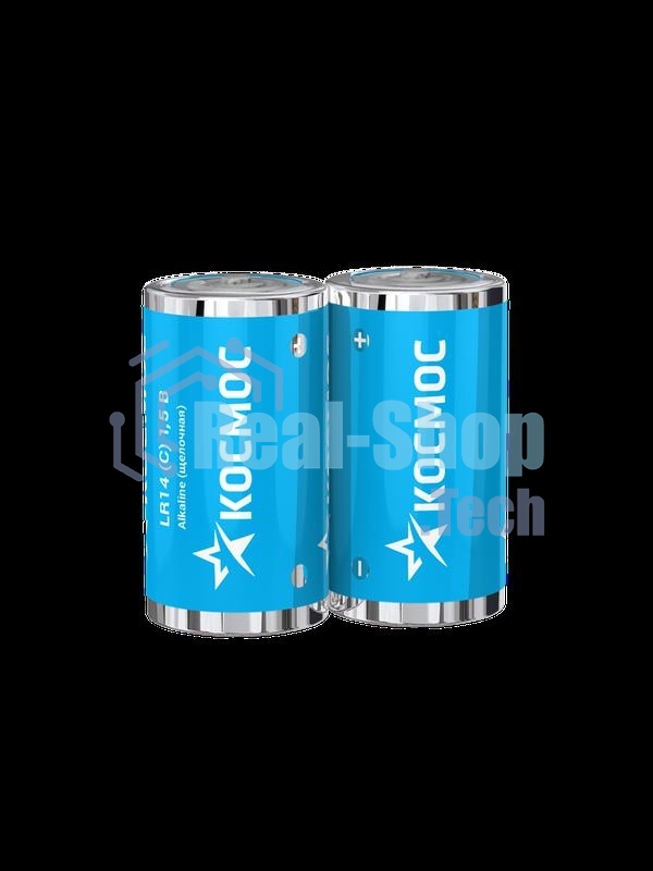 Элемент питания LR14 (уп.2шт) Космос KOCLR14MAX2S