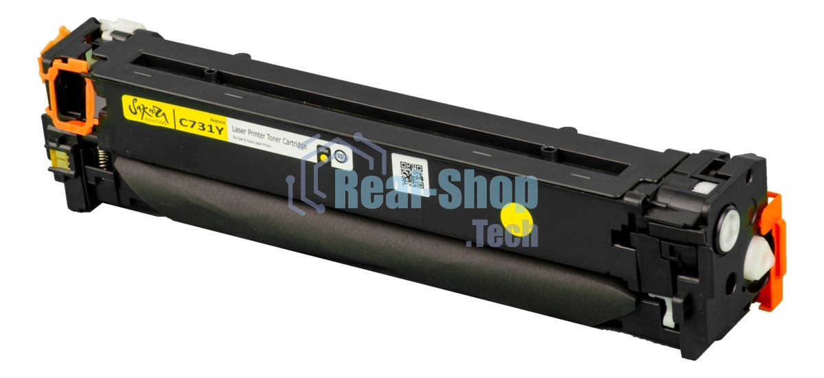 Картридж лазерный Sakura 731Y для Canon i-sensys LBP7100C/7110C, желтый, 1 500 к.