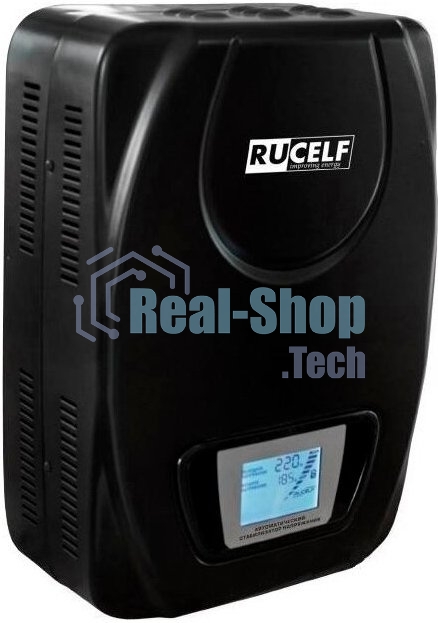 Стабилизатор RUCELF SDW.II-12000-L рабочий диапазон: 110-275В 10000Вт 217-223В