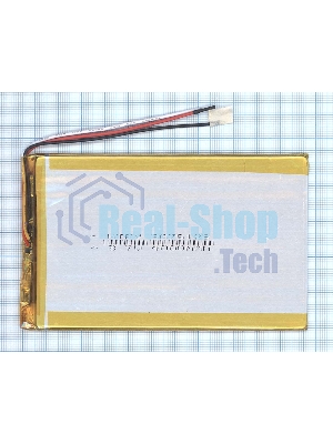 Аккумулятор Li-Pol (батарея) 3x75x123 мм 3pin 3.7V/4000mAh