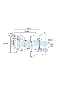 Кронштейн ARM Media LCD-202 для ТВ 15