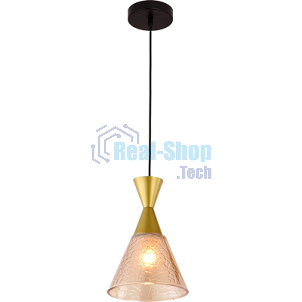 Светильник Ambrella light TR3173 BK/GD черный/золото E27 max 60W D155*1000