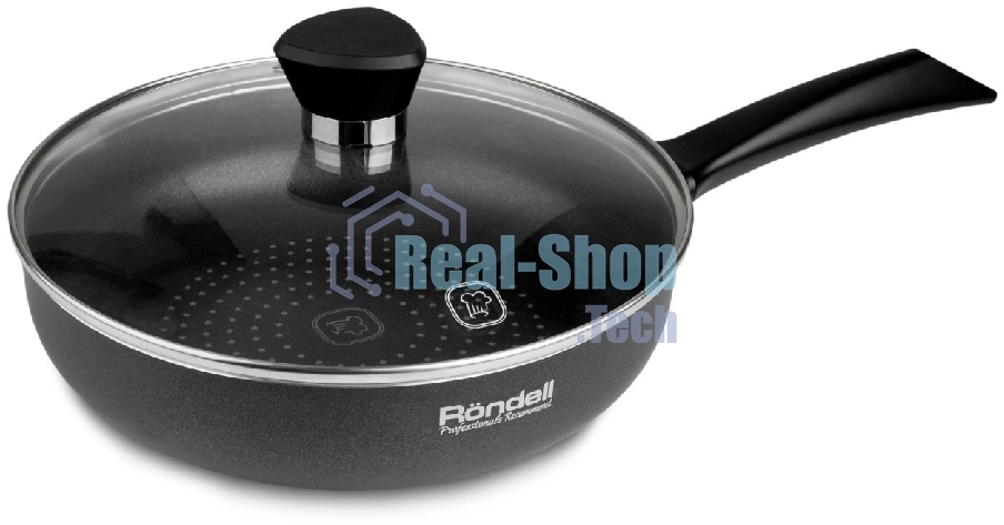 Сковорода с крышкой Rondell RDA-874 28 см