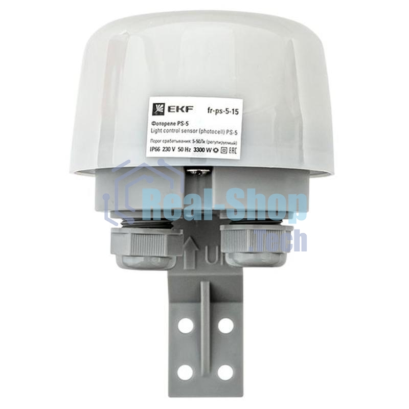 Фотореле EKF PS-5 15А 3300Вт IP66 PROxima fr-ps-5-15