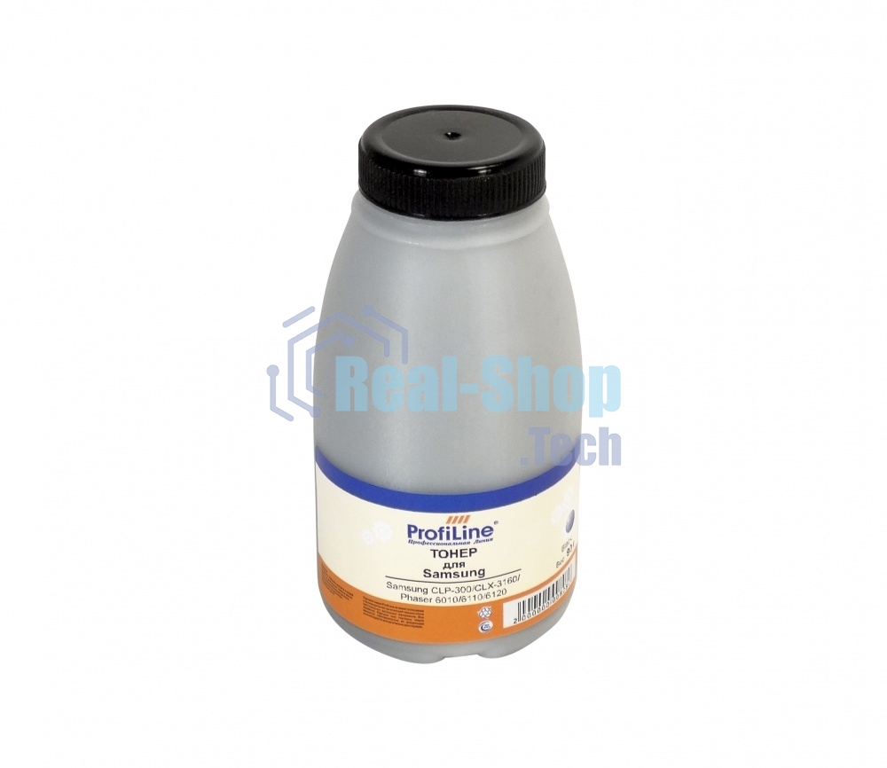 Тонер ProfiLine для принтеров Samsung CLP-300/CLX-3160/Phaser 6010/6110/6120/WC 6000/6015 черный 90 гр Фасовка РФ