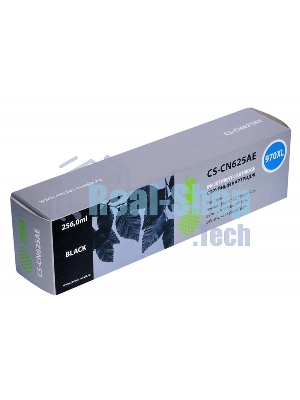 Картридж струйный Cactus CS-CN625AE 970XL черный (256 млl) для HP Officejet Pro X476dw/X576dw/X451dw