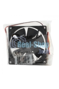 Вентилятор для корпуса Gembird FANCASE-4 черный, 80 мм, 2600 об/мин, 27 дБ, 4 pin
