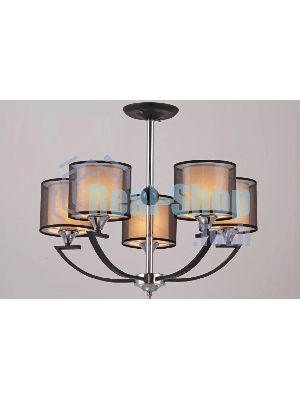 Светильник Hiper 5хЕ27х60Вт Венге/Хром H025-5