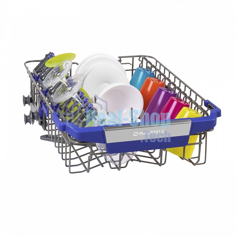 Встраиваемая посудомоечная машина Maunfeld MLP-08IMR, черный, 44.5 см, 10 компл., 47 дБ, класс A++
