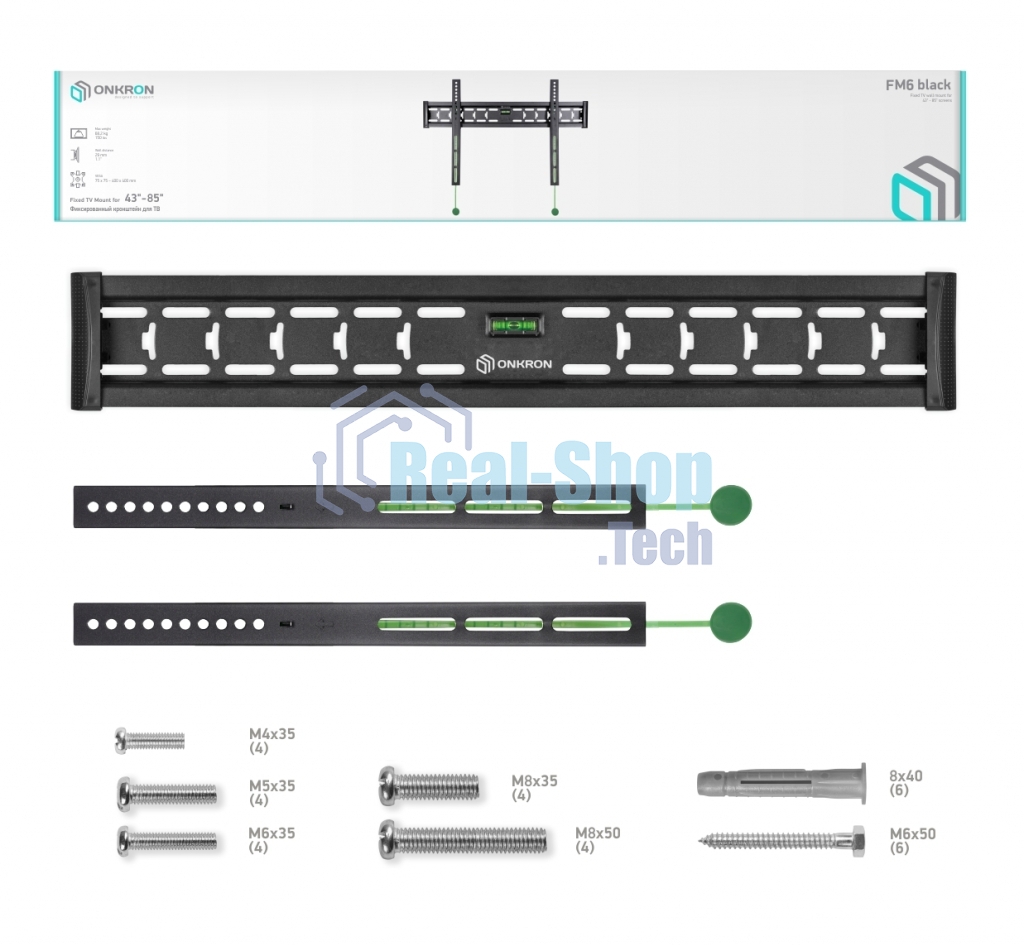 Кронштейн ONKRON FM6 для телевизора 43