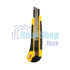 Нож с сегментированным лезвием Rexant 18 мм, корпус ABS пластик обрезиненный