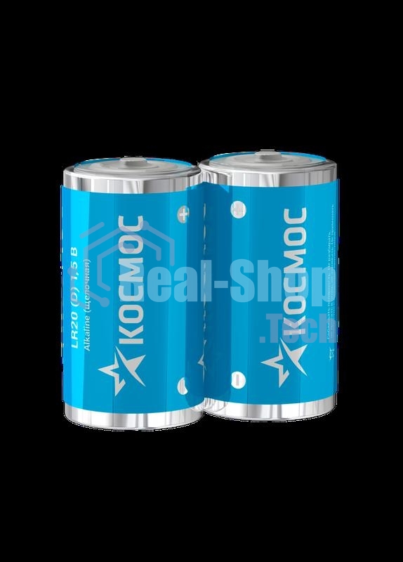 Элемент питания LR20 (уп.2шт) Космос KOCLR20MAX2S