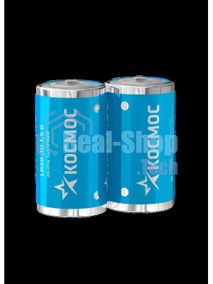 Элемент питания LR20 (уп.2шт) Космос KOCLR20MAX2S