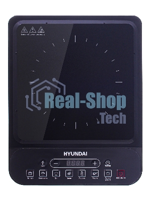 Плита настольная электрическая Hyundai HYC-0101 черный эмаль (настольная)