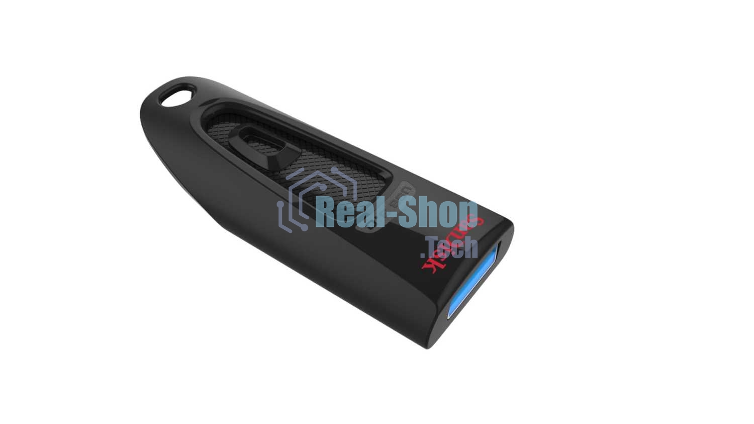 Флешка USB Sandisk CZ48 Ultra (SDCZ48-256G-U46), 256Gb, USB 3.0, R/W 130/30, черный