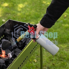 Горелка Matrix профессиональная на газовый баллон пьезоподжиг металл. корпус