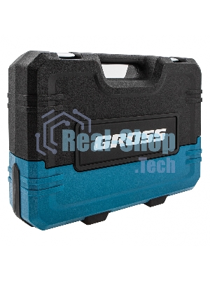 Набор инструментов Gross 76 предметов, 120 зубьев, CrV1/4, 1/2