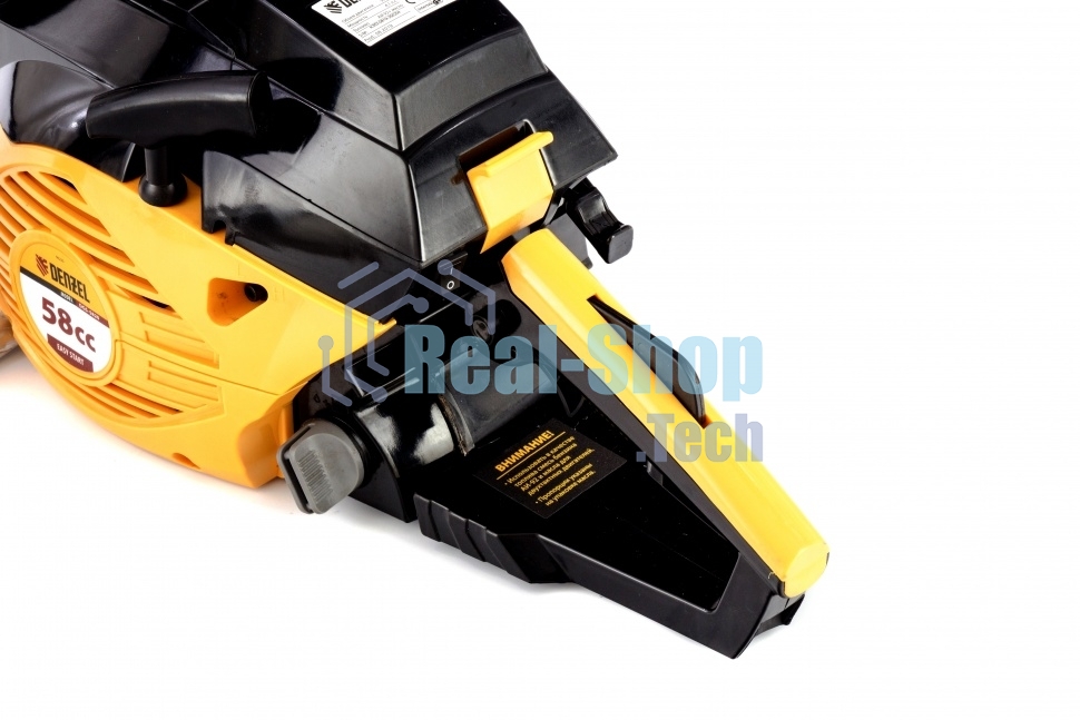 Пила цепная бензиновая Denzel DGS-5820, шина 50 см, 58см3, 4,1 л.с., шаг 0,325, паз 1,5 мм
