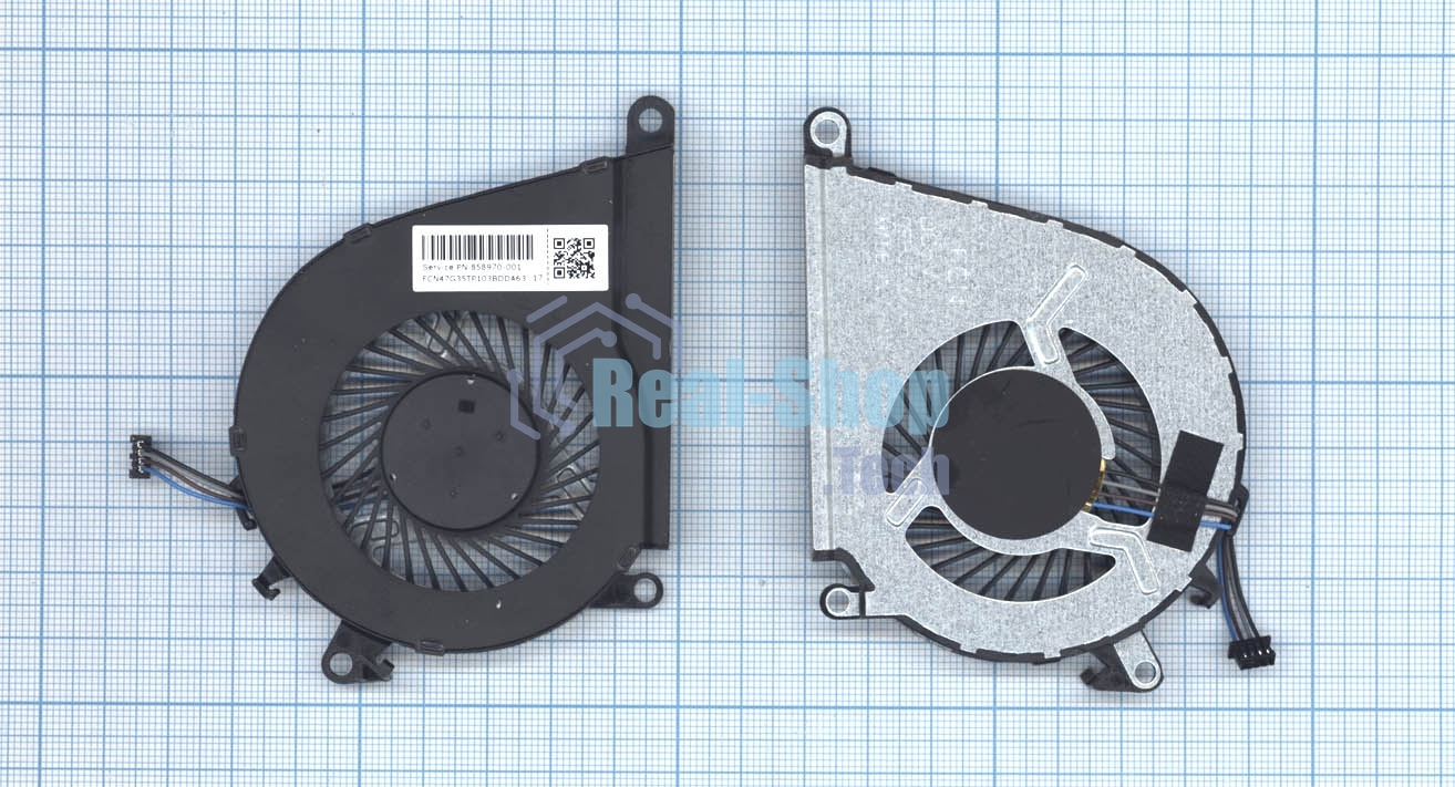 Вентилятор (кулер) для ноутбука HP Omen 15-AX Pavilion 15-BC