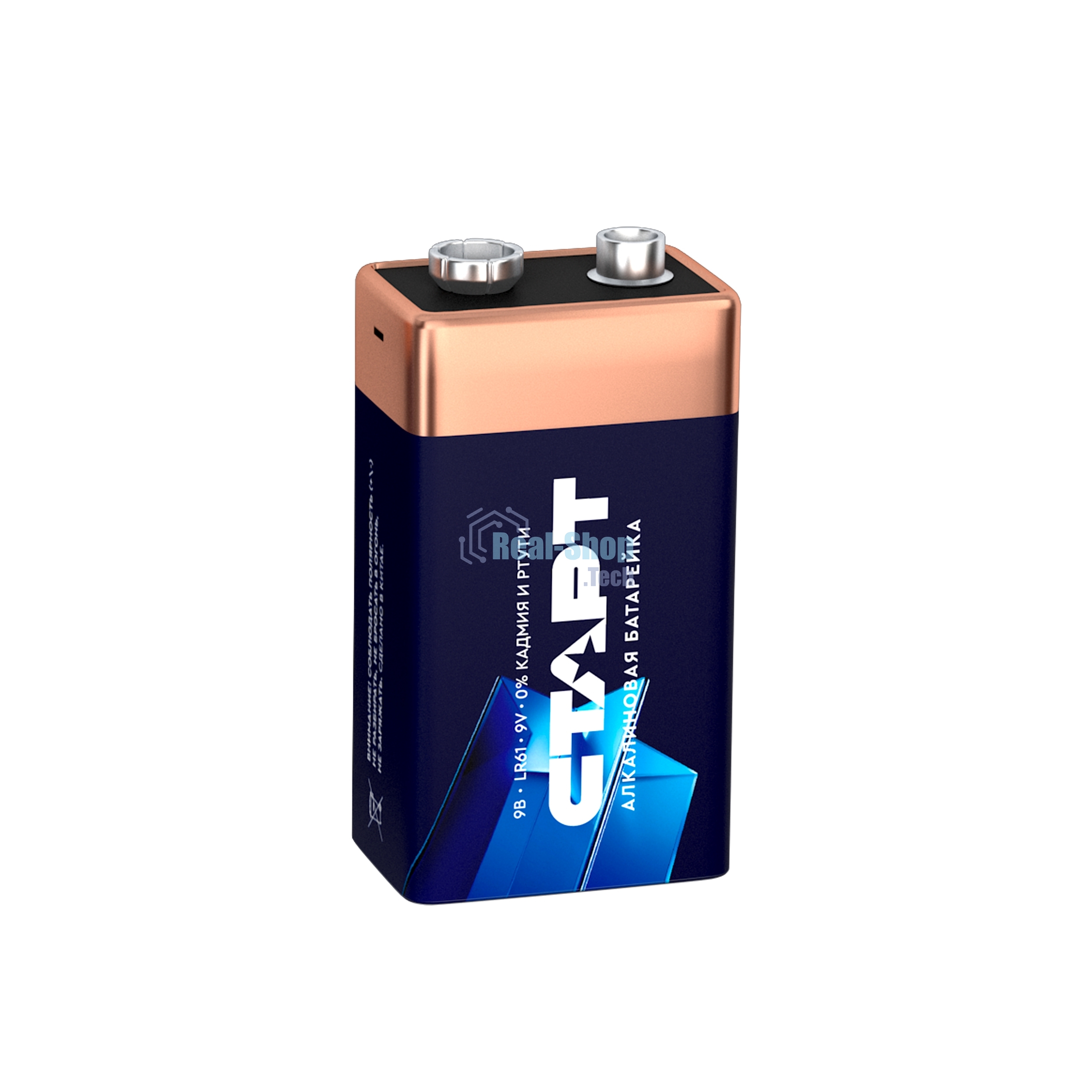 Батарейка СТАРТ 6LR61-BL1 10/200 (1 шт)