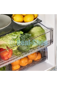 Холодильник Maunfeld MFF183NFWE белый трехкамерный инвертор 270/135л морозилка снизу, Total NoFrost, Side by Side