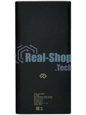Портативный аккумулятор Digma DGP-30000-4U Li-Pol 30000mAh 3A черный 2xUSB