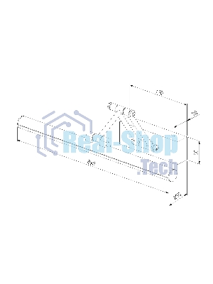 40156/LED / Светильник настенный светодиодный Monza черный