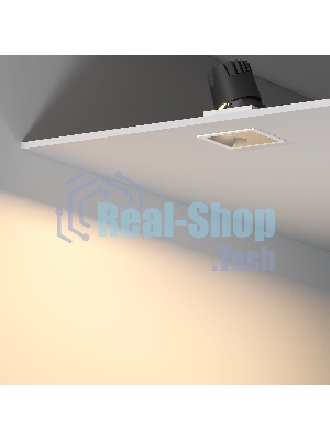 25091/LED 10W 3000K белый/хром / Потолочный светодиодный светильник