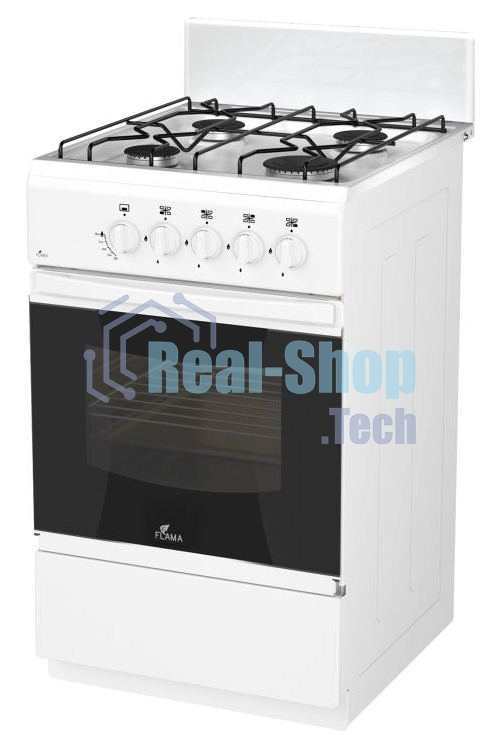 Газовая плита Flama RG 24011 W белый.