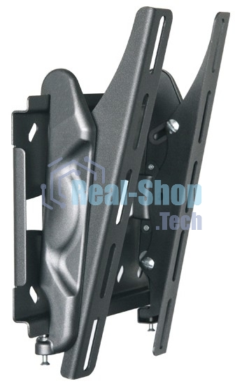 Кронштейн для телевизора Holder LCDS-5010 черный металлик настенный наклон