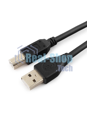 Кабель Gembird USB 2.0 PRO для соед. 3.0м AM/BM позол. контакты, пакет