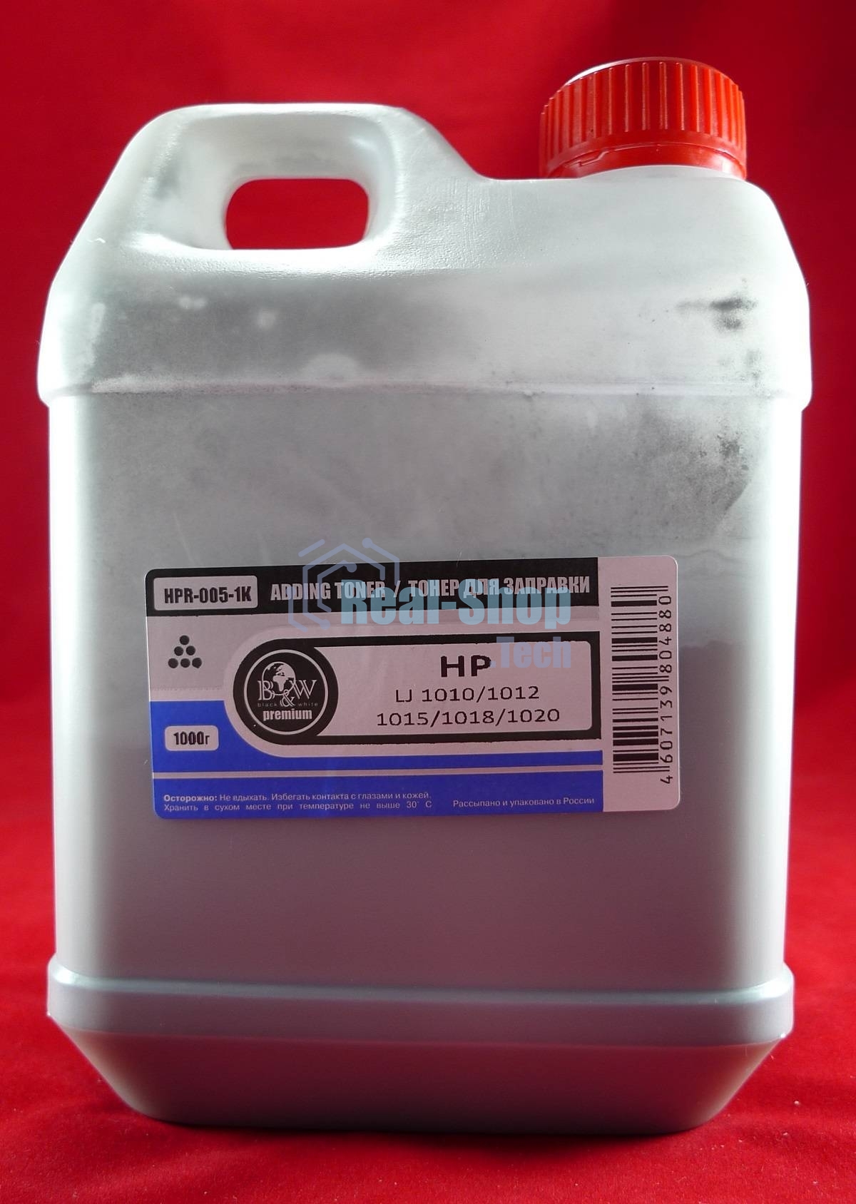Тонер HP LJ 1010/1015/1020/1100/1160/1200/1320/2100/2300/2410/3100/4000/5000/5L/6L/8100/9000 (кан., 1кг.) B&W Premium фас России