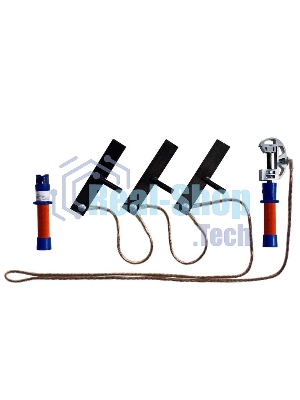 Заземление переносное ПЗРУ-2 Д для распред. устр. до 1 кВ 16 кв.мм Диэлектрик Д157673