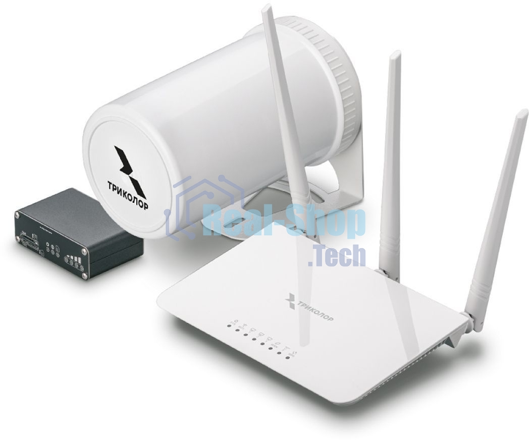 Усилитель сигнала Триколор TR-4G/injector-9kit 20м (046/91/00055155)