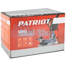 Министанок заточной электрический PATRIOT SMG 230, мощность 85Вт, об/мин 5000, угол 35°, диаметр точильного диска 104мм